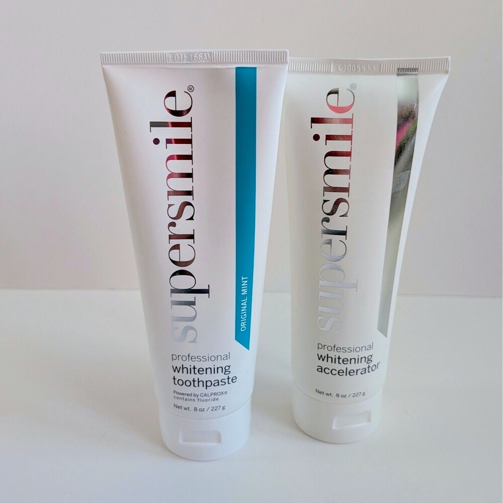 Supersmile Professional Whitening Toothpaste and Accelerator 8oz - Original Mint